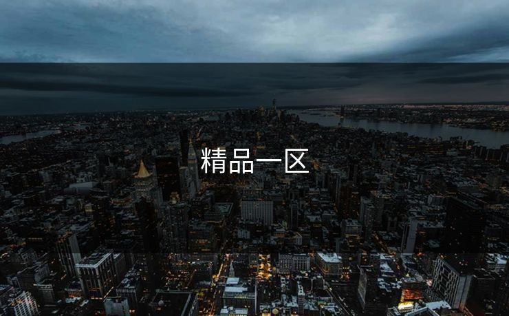精品一区